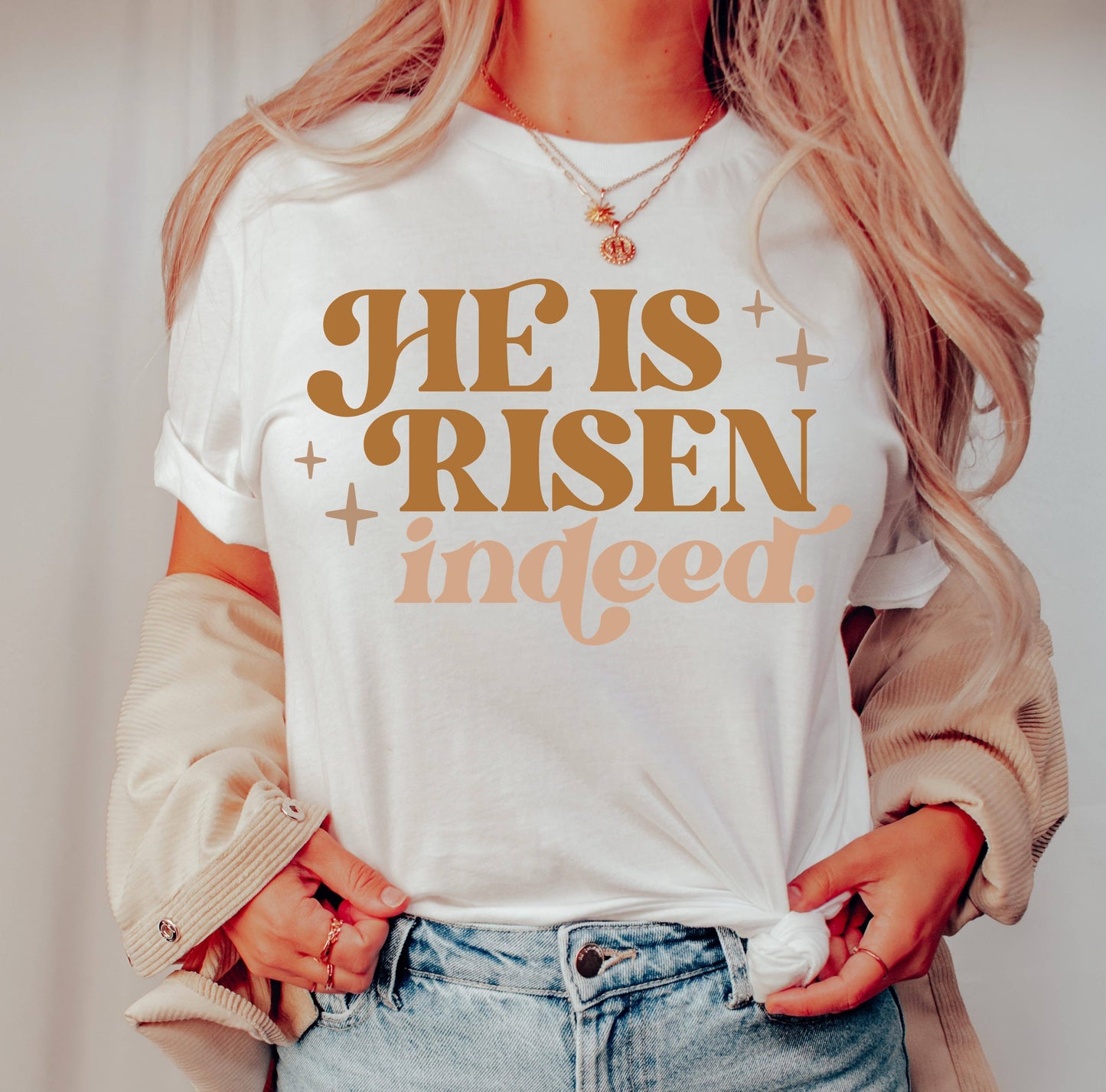 He Is Risen Indeed Graphic Tee