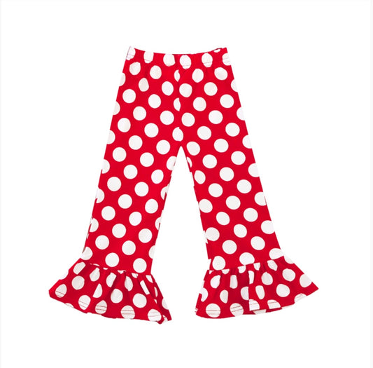 PRE-ORDER | Girl’s Polka Dot Ruffle Pants