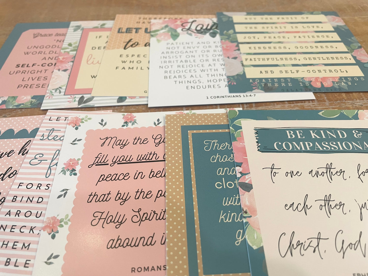 Fruit of the Spirit Scripture Card Set