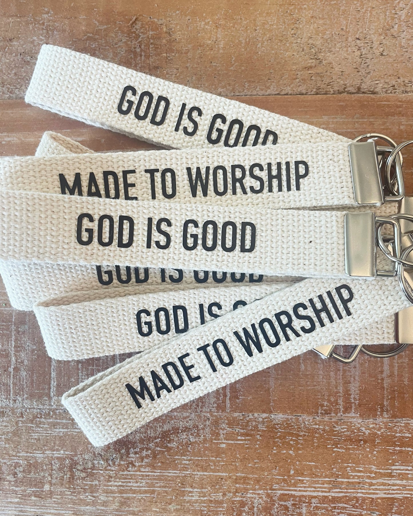 God Is Good Keychain