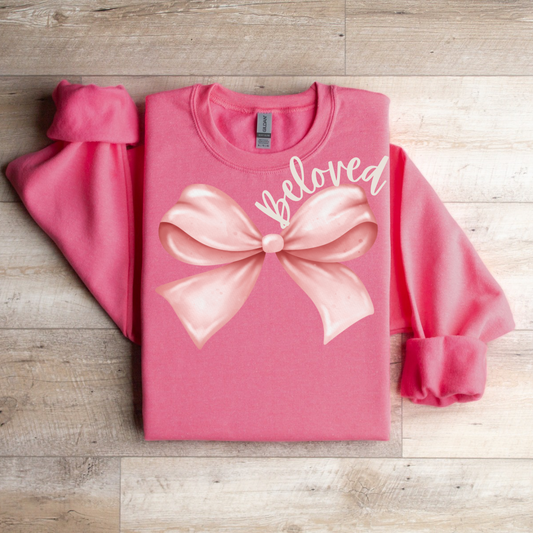 Beloved Graphic Crewneck Sweatshirt