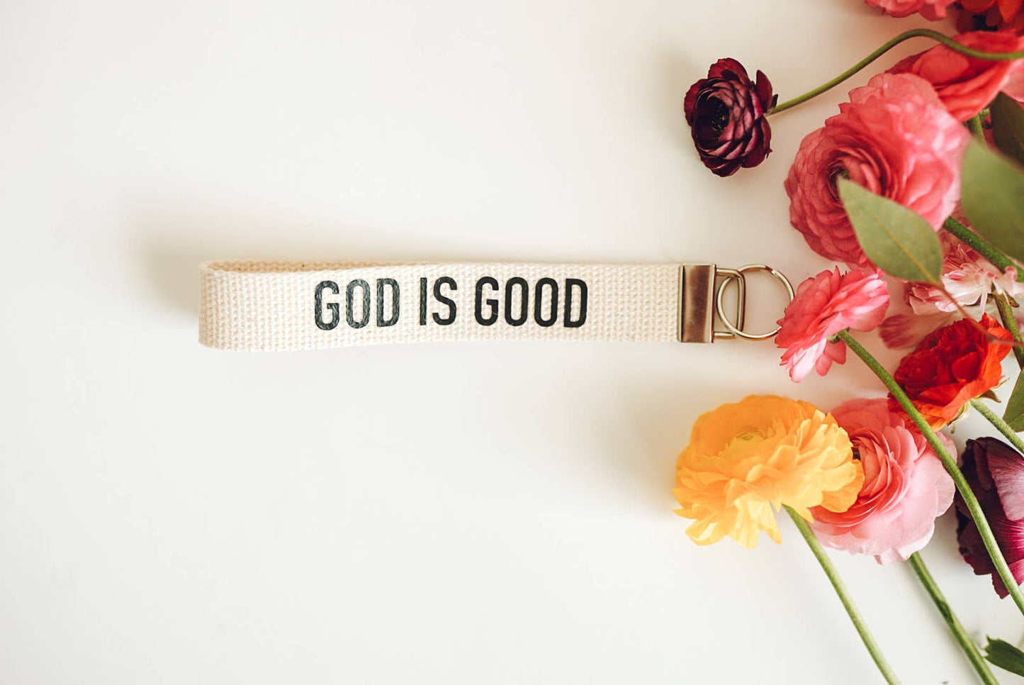 God Is Good Keychain