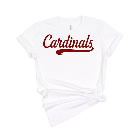 Classic Retro Cardinals Graphic Tee