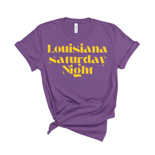 Louisiana Saturday Night Graphic Tee