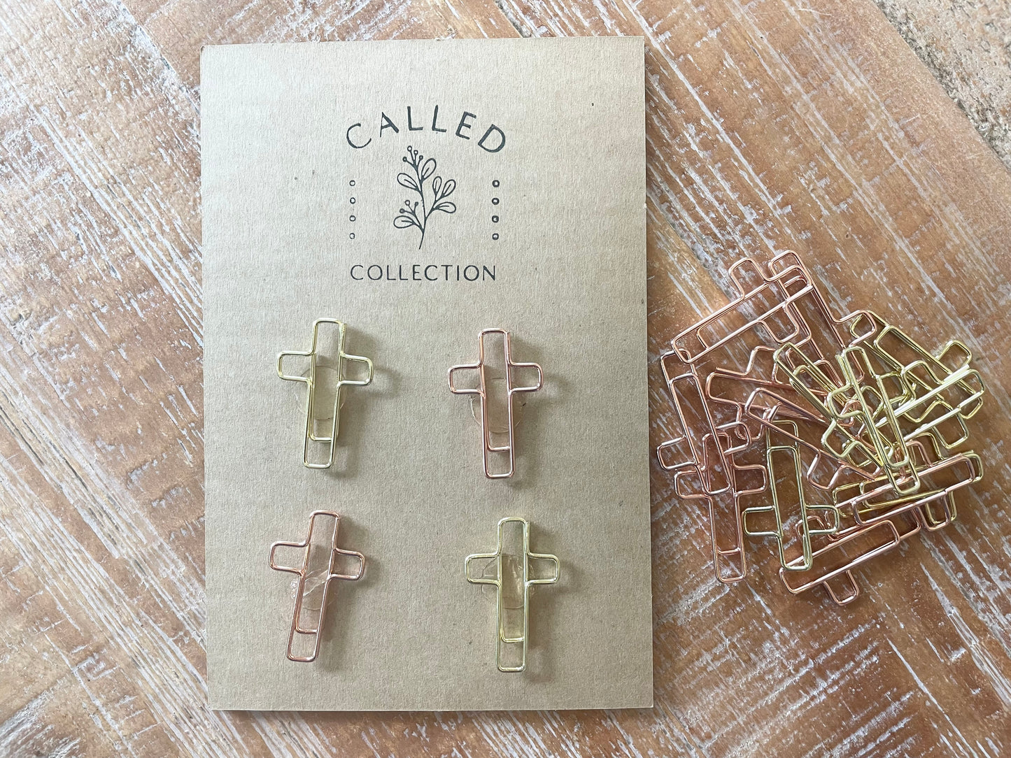 CC Cross Paper Clip Set