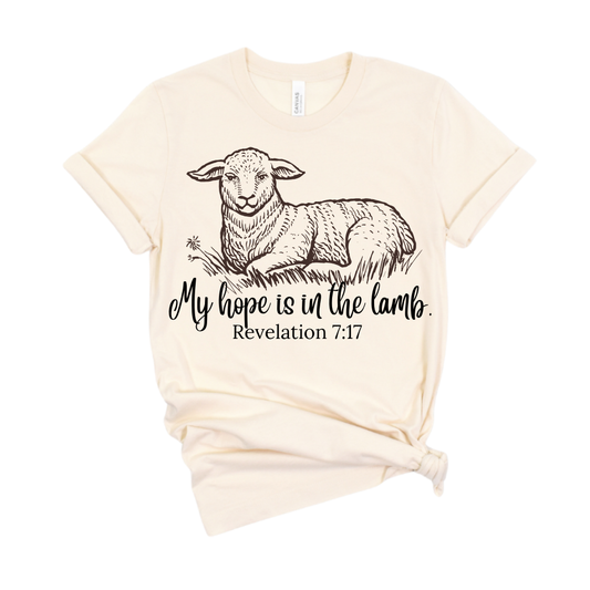 My Hope Is In The Lamb Graphic Tee