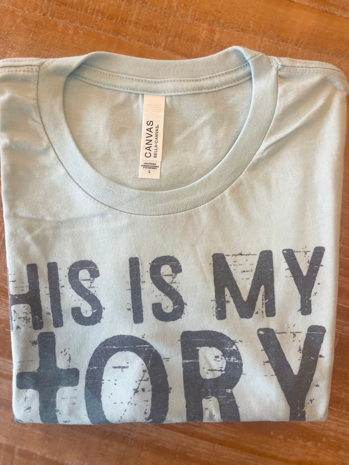 This is My Story This is My Song Iced Blue Graphic Tee