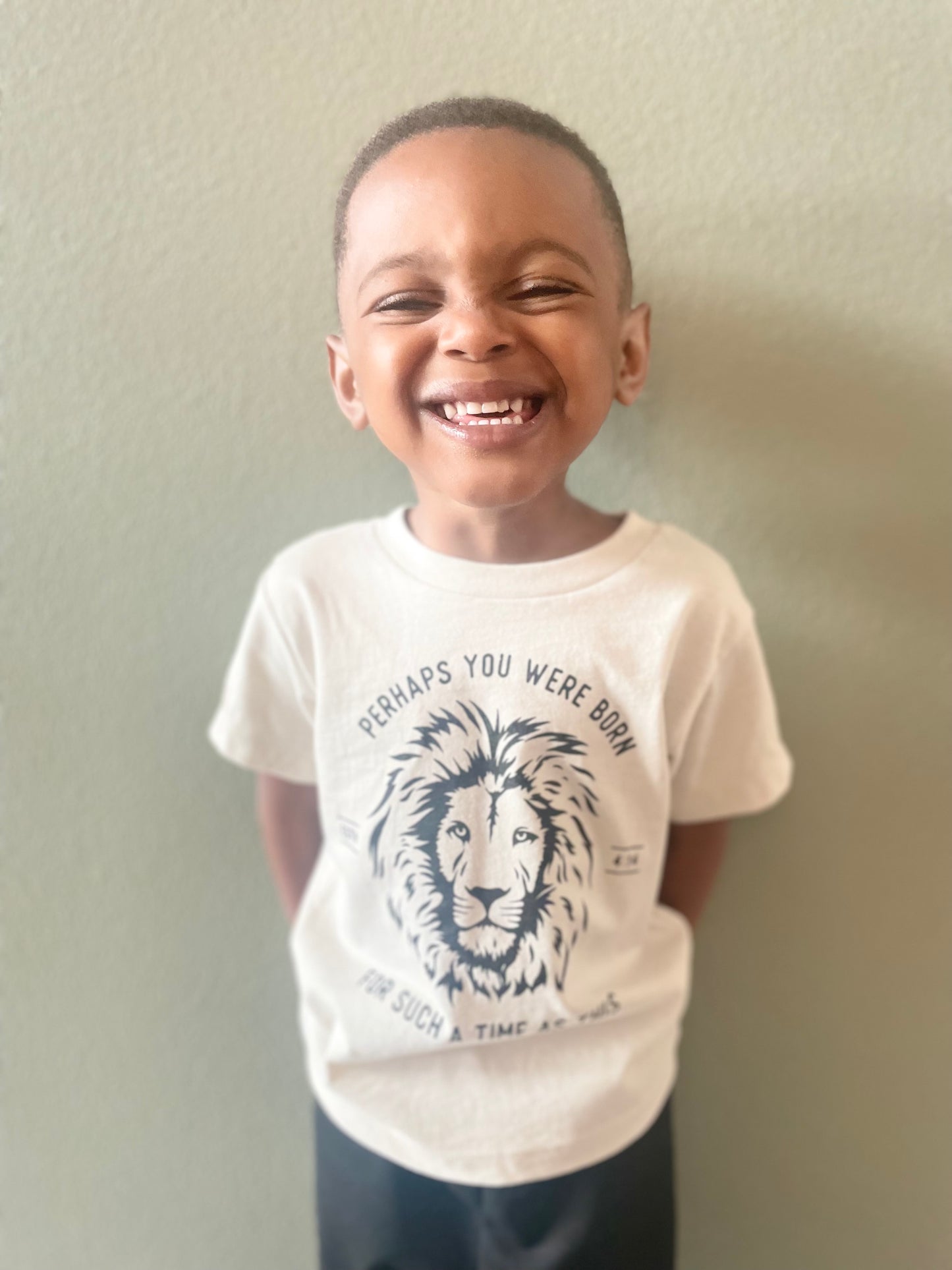 Esther Lion Graphic Tee - Toddler & Youth