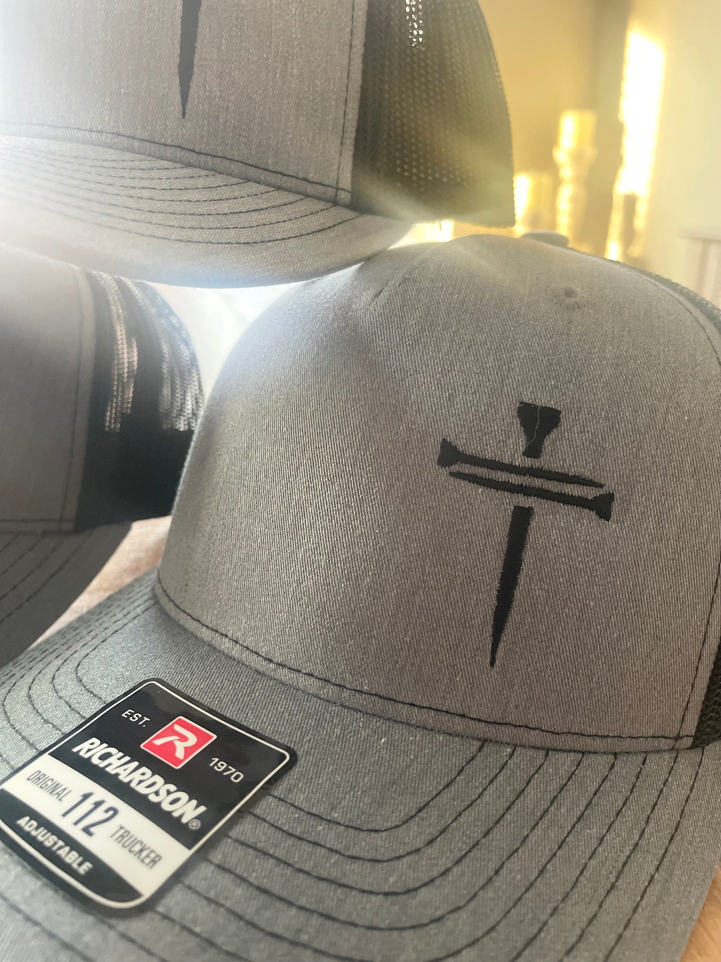 Cross + Nails Trucker Hat