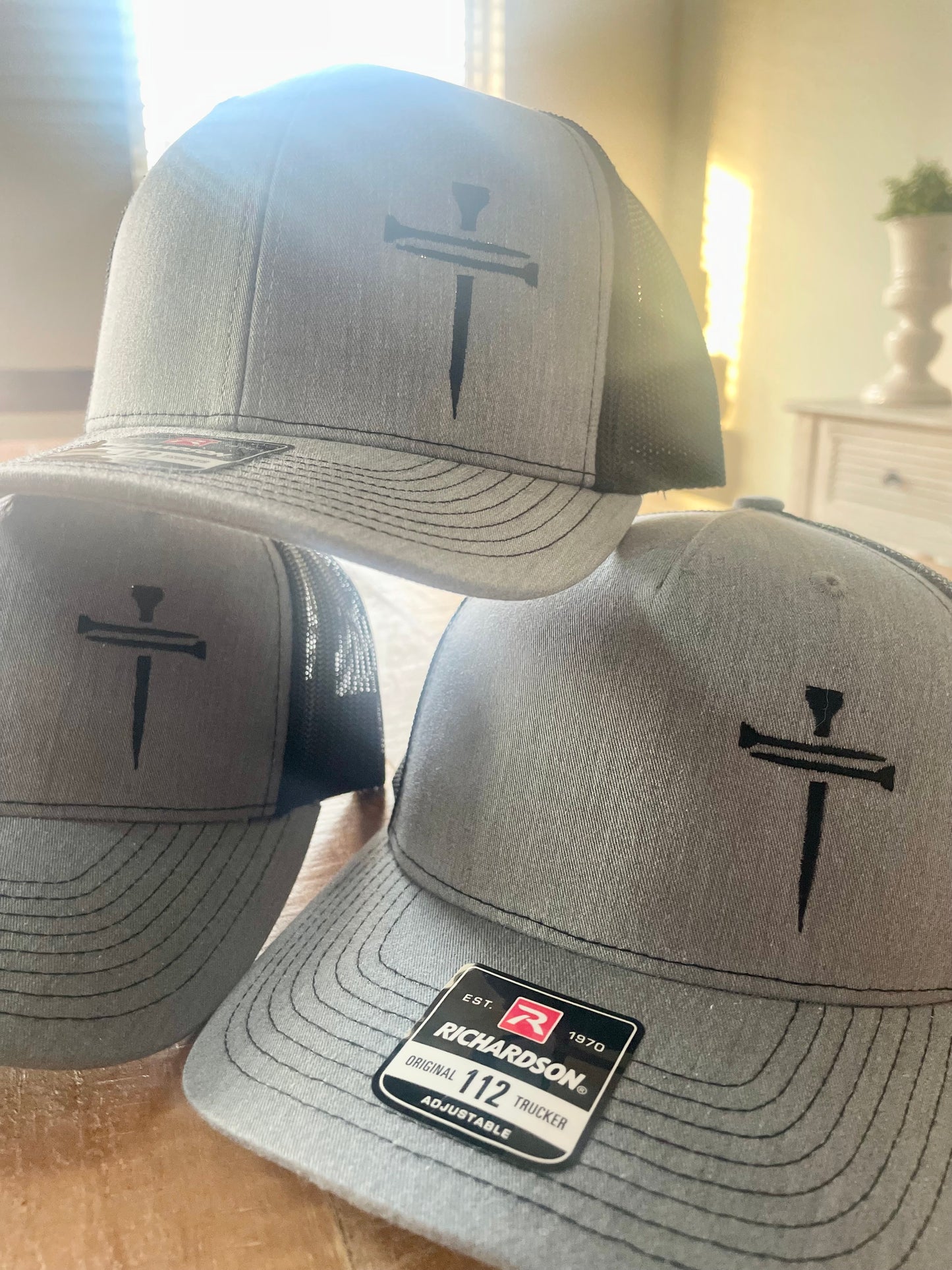 Cross + Nails Trucker Hat