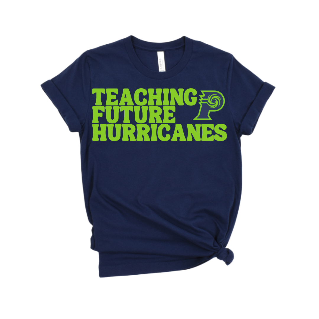 Teaching Future Hurricanes Logo Graphic Tee