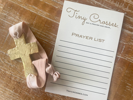 Tiny Crosses Prayer Bracelet