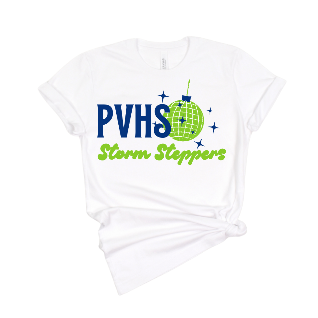 Storm Steppers White Graphic Tee