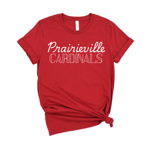 Pretty Print Cardinals Graphic Tee