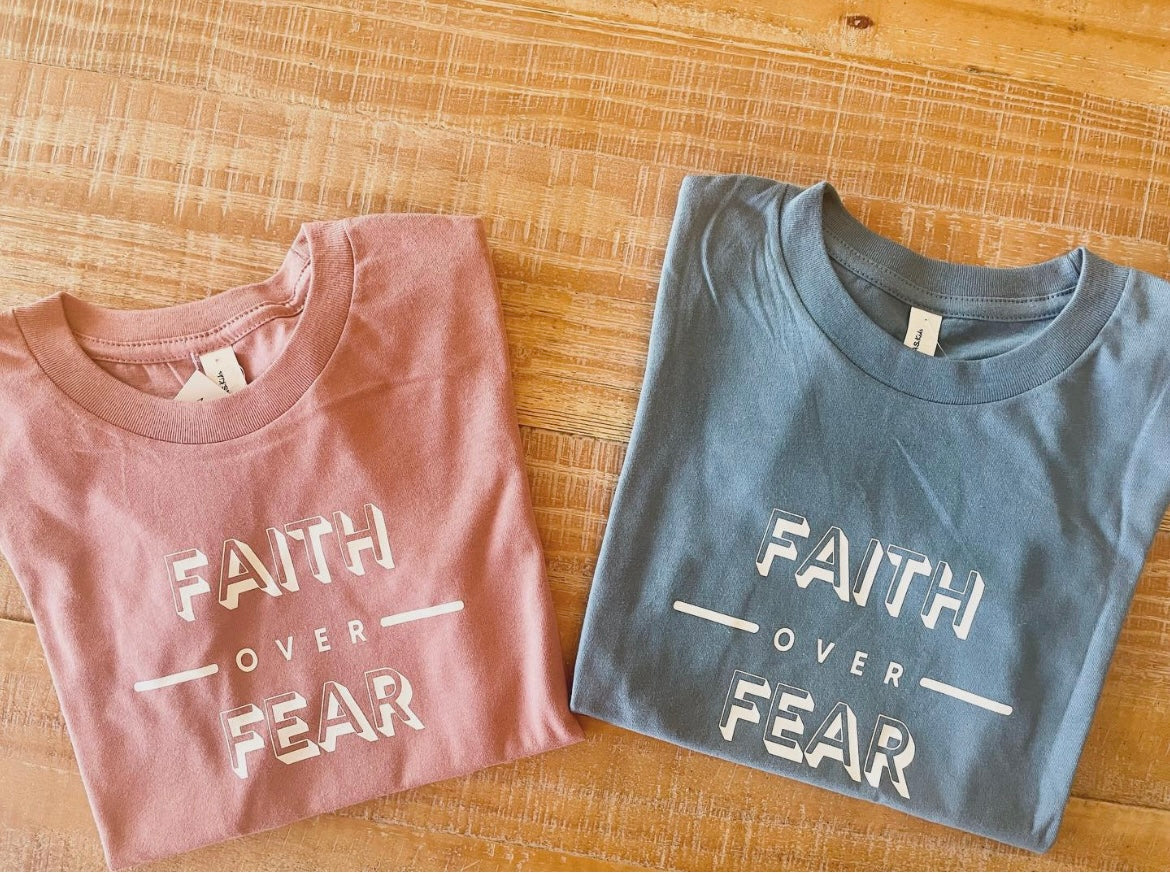 Faith over Fear Youth T-Shirt