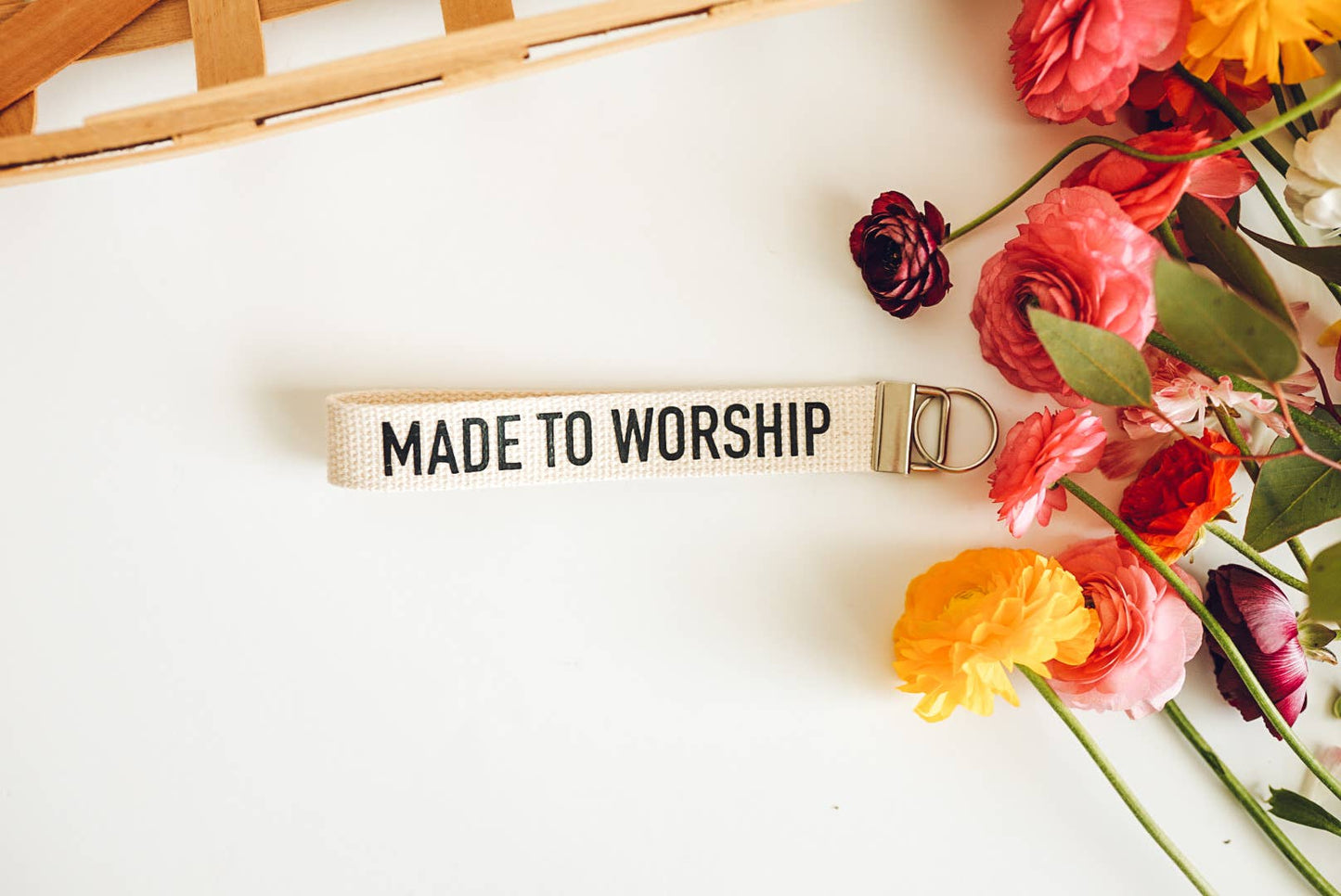 Made To Worship Keychain