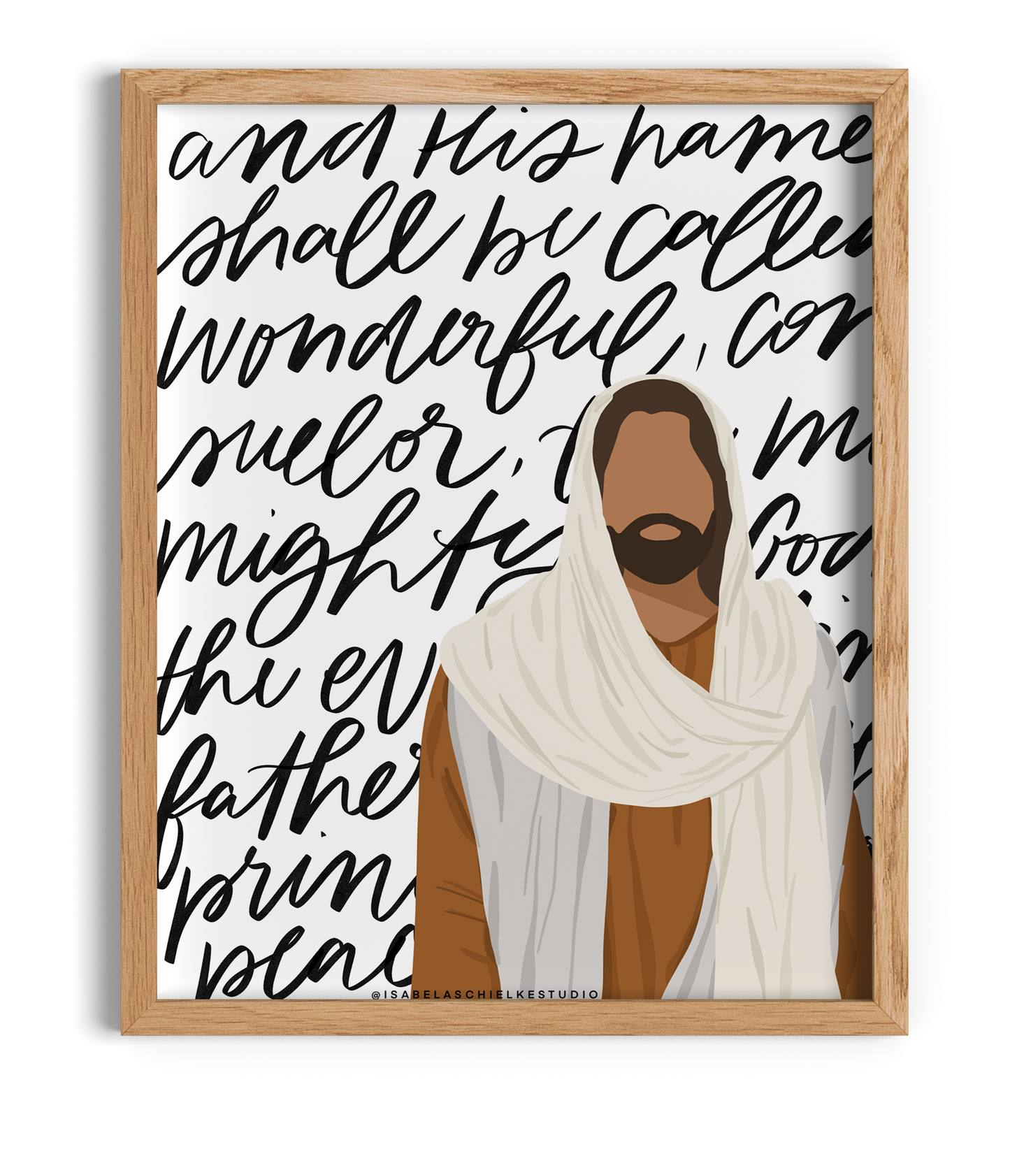 Isaiah 9:6 Art Print